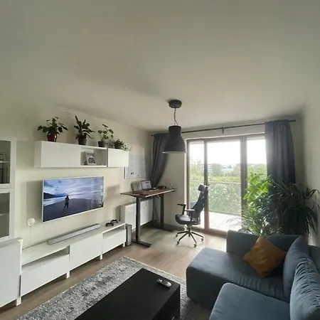 Spacious 60m2 By The River For Nomads * Krakow