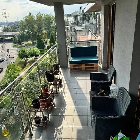 Spacious 60m2 By The River For Nomads Apartment Krakow